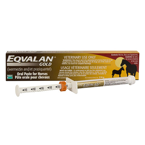 Eqvalan Gold Dewormer Oral Paste