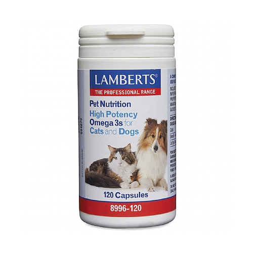 Lamberts High Potency Omega 3s for Dogs and Cats