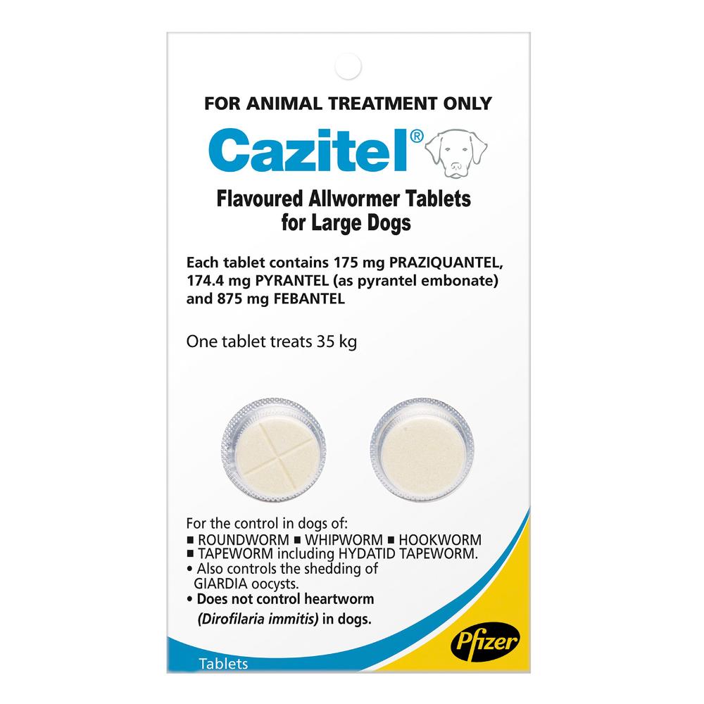 Cazitel Flavoured Allwormer