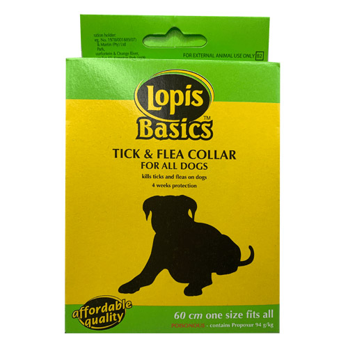 Lopis Basics Tick & Flea Collar for All Dogs